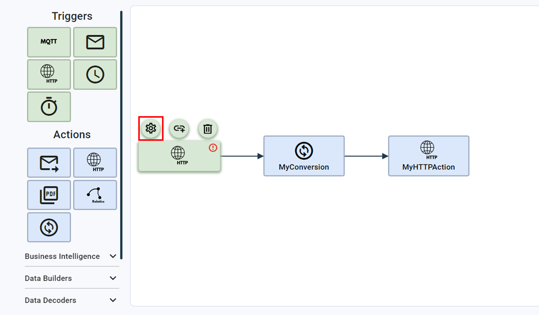 Configure Entity - Workflow Page step 3