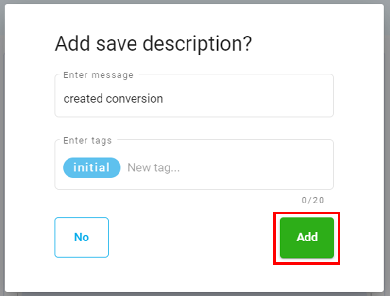 Step 21 for create DS